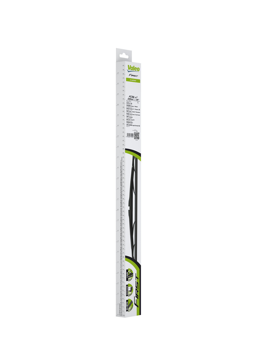VALEO VAL575551 Ablaktörlő lapát  500MM FIRST
